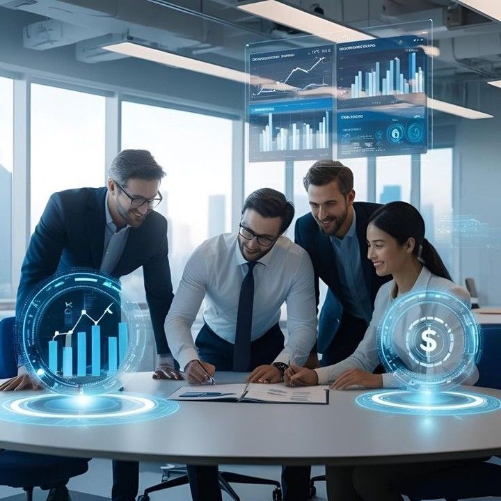 Lächelnde Person mit geschlossenen Augen